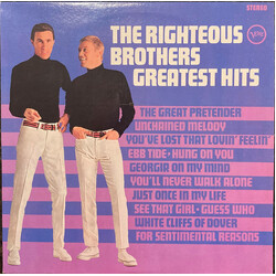 The Righteous Brothers Greatest Hits Vinyl LP USED