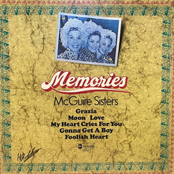 McGuire Sisters Memories Vinyl LP USED