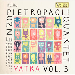 Enzo Pietropaoli Quartet Yatra Vol. 3 Vinyl LP USED