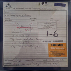 The Alan Parsons Project Pyramid “Work In Progress” Vinyl LP USED