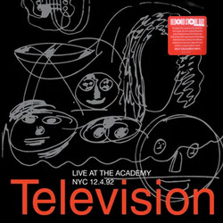 Television Live At The Academy NYC 12.4.92 Vinyl 2 LP USED