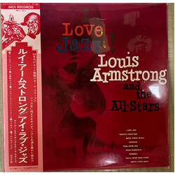 Louis Armstrong And His All-Stars I Love Jazz! Vinyl LP USED