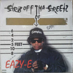 Eazy-E Str8 Off Tha Streetz Of Muthaphukkin Compton Vinyl LP USED