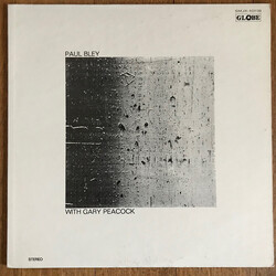 Paul Bley / Gary Peacock Paul Bley With Gary Peacock Vinyl LP USED