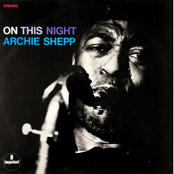 Archie Shepp On This Night Vinyl LP USED