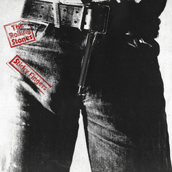 The Rolling Stones Sticky Fingers Vinyl LP USED