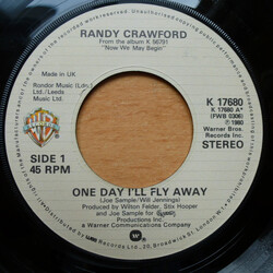 Randy Crawford One Day I'll Fly Away USED VINYL 7INCH 45 RPM SINGLE STEREO
