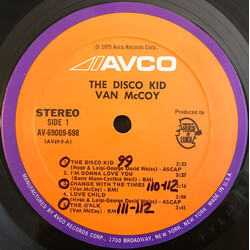 Van McCoy The Disco Kid Vinyl LP USED