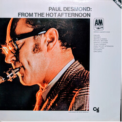 Paul Desmond From The Hot Afternoon Vinyl LP USED