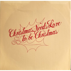 Don McClintock Christmas Needs Love To Be Christmas Vinyl 7" USED