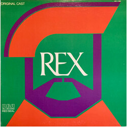 Richard Rodgers / Sheldon Harnick / "Rex" Original Cast Rex Vinyl LP USED