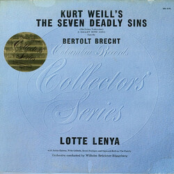 Kurt Weill / Lotte Lenya The Seven Deadly Sins - A Ballet With Song Vinyl LP USED