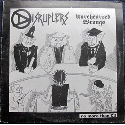 Disrupters Unrehearsed Wrongs Vinyl LP USED