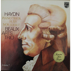 Joseph Haydn / Beaux Arts Trio Piano Trios, H. XV Nos. 13, 16 & 17 (Volume 7) Vinyl LP USED