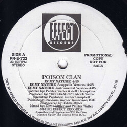 Poison Clan In My Nature Vinyl 12" USED