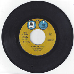 Herb Alpert & The Tijuana Brass Zorba The Greek Vinyl 7" USED