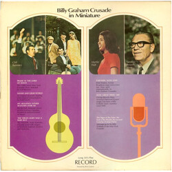 Various Billy Graham - Crusade In Miniature Vinyl LP USED