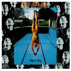 Def Leppard High 'N' Dry Vinyl LP USED