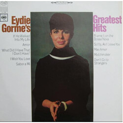 Eydie Gormé Eydie Gorme's Greatest Hits Vinyl LP USED