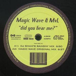Magic Wave / Marc van Linden Did You Hear Me? Vinyl 12" USED