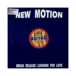 New Motion Break Release / Looking For Love Vinyl 12" USED