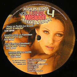 Various Lethal Weapon Mashups, Blends, Breaks & Loops Vol. 4 Vinyl 12" USED