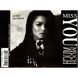 Janet Jackson Miss You Much CD USED