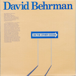 David Behrman On The Other Ocean Vinyl LP USED