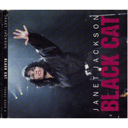 Janet Jackson Black Cat CD USED