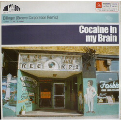 Dillinger Cocaine In My Brain Vinyl 12" USED