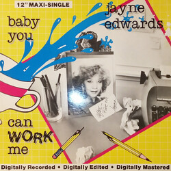 Jayne Edwards Baby You Can Work Me Vinyl 12" USED