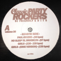 Various Classic Party Rockers Vol. 36 - Beastie DMC Edition Vinyl 12" USED