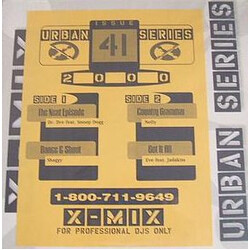 Various X-Mix Urban Series 41 Vinyl 12" USED