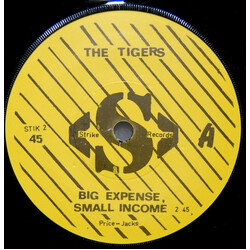 The Tigers (4) Big Expense, Small Income Vinyl 7" USED