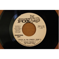 George Perkins / The Silver Stars (2) Cryin' In The Streets Vinyl 7" USED