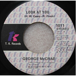 George McCrae Look At You / I Need Somebody Like You Vinyl 7" USED