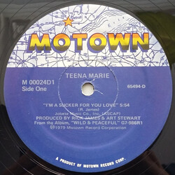 Teena Marie I'm A Sucker For You Love Vinyl 12" USED