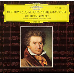 Ludwig Van Beethoven / Wilhelm Kempff / Berliner Philharmoniker / Ferdinand Leitner Klavierkonzert Nr. 3 C-moll Vinyl LP USED