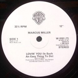Marcus Miller Lovin' You (Is Such An Easy Thing To Do) Vinyl 12" USED
