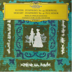 Joseph Haydn / Wolfgang Amadeus Mozart / Berliner Philharmoniker / Karl Richter Haydn • Symphony No. 94 (Surprise) / Mozart • Symphony No. 40 In G Min