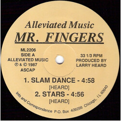 Mr. Fingers Slam Dance Vinyl 12" USED