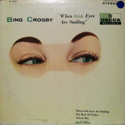 Bing Crosby When Irish Eyes Are Smiling Vinyl LP USED