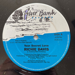 Richie Davis Your Secret Love Vinyl 12" USED