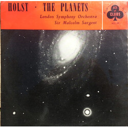 Gustav Holst / London Symphony Orchestra / Sir Malcolm Sargent The Planets Vinyl LP USED