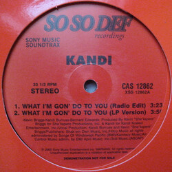 Kandi What I'm Gon' Do To You Vinyl 12" USED