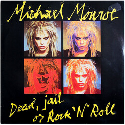 Michael Monroe Dead, Jail Or Rock 'N' Roll Vinyl 12" USED
