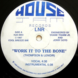 LNR Work It To The Bone Vinyl 12" USED