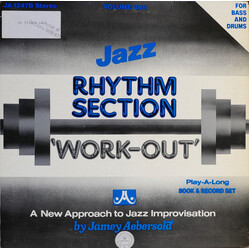 Jamey Aebersold Rhythm Section 'Work-Out' (For Bass And Drums) Vinyl LP USED