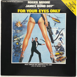 Bill Conti For Your Eyes Only (Original Motion Picture Soundtrack) Vinyl LP USED