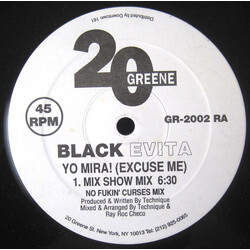 Black Evita Yo Mira! (Excuse Me) (Remixes) Vinyl 12" USED